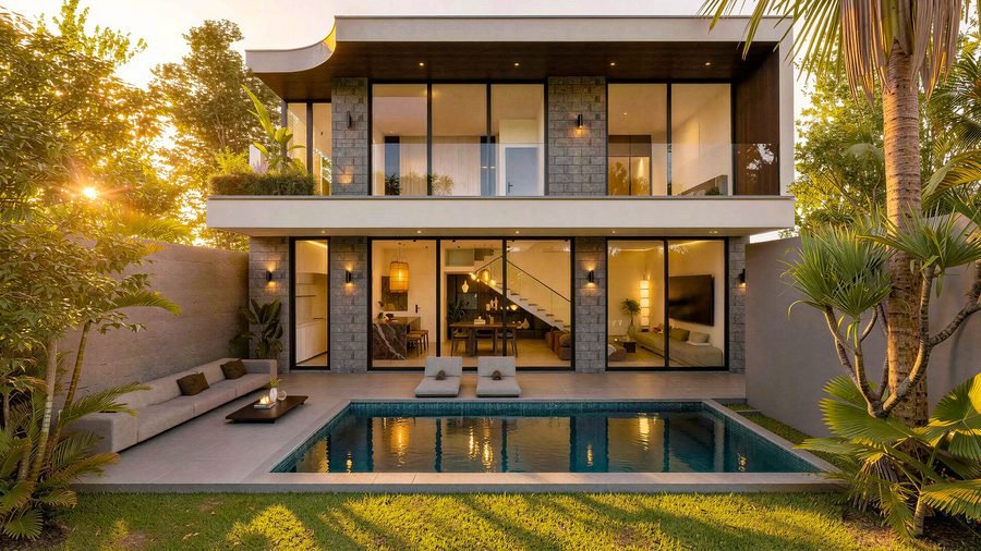 Elara villa, Petitenget